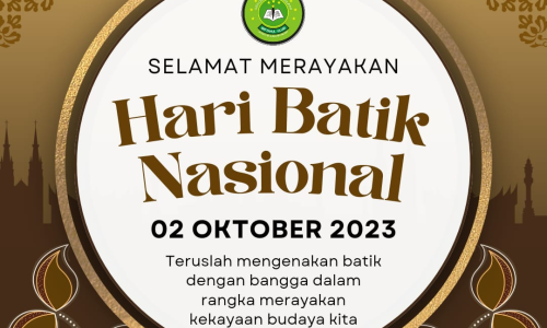 Selamat Hari Batik Nasional 2023